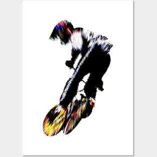 bmx racer Posters and Art